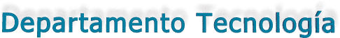 Departamento Tecnolog�a