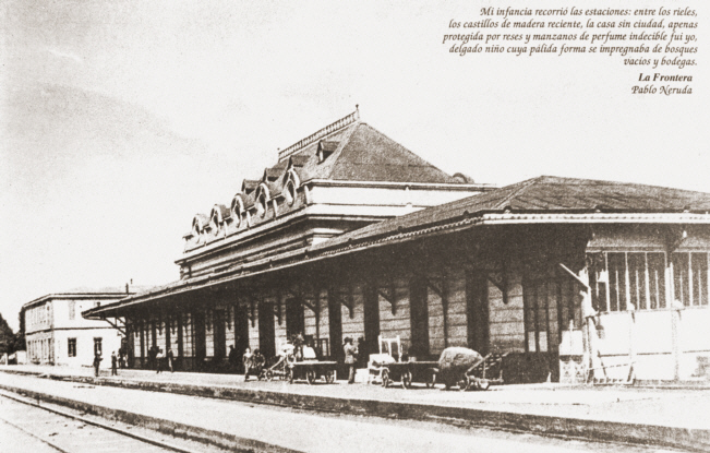 Interior de la Estaci�n de ferrocarriles